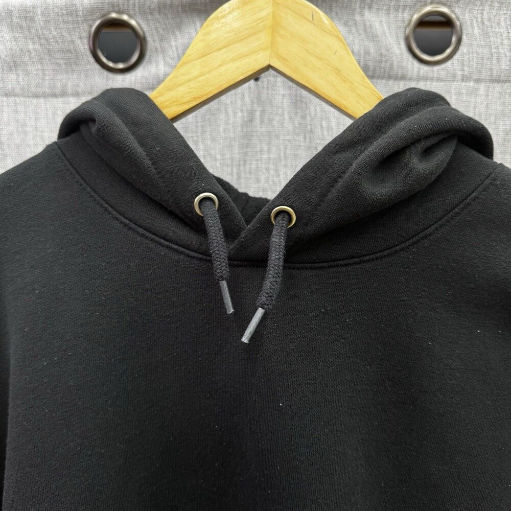 Carhartt K288 Hooded Logo Sweatshirt Black Size XL Tall Loose Fit EUC - Picture 3 of 10